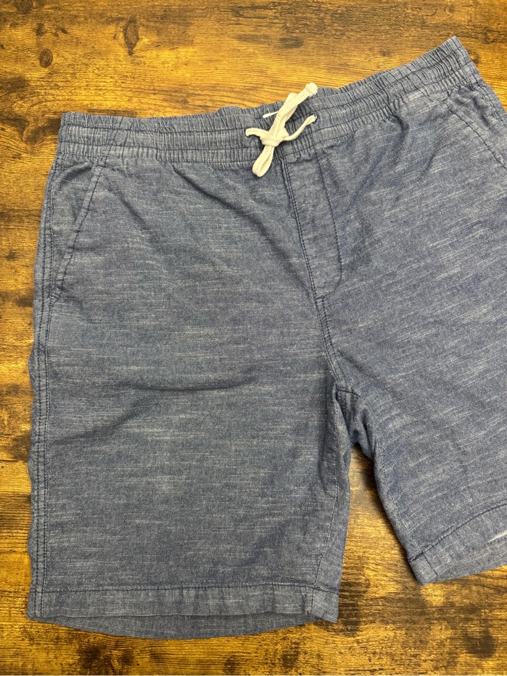 Old Navy Chambray Linen-Blend Casual Shorts